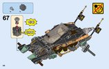 Notice / Instructions de Montage - LEGO - NINJAGO - 70589 - Le tout-terrain de combat: Page 44