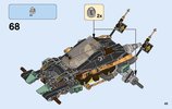 Notice / Instructions de Montage - LEGO - NINJAGO - 70589 - Le tout-terrain de combat: Page 45