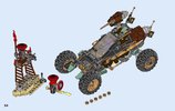 Notice / Instructions de Montage - LEGO - NINJAGO - 70589 - Le tout-terrain de combat: Page 54