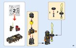 Notice / Instructions de Montage - LEGO - NINJAGO - 70589 - Le tout-terrain de combat: Page 25