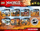 Notice / Instructions de Montage - LEGO - NINJAGO - 70590 - L'arène de combat Airjitzu: Page 56