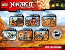 Notice / Instructions de Montage - LEGO - NINJAGO - 70590 - L'arène de combat Airjitzu: Page 56