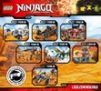 Notice / Instructions de Montage - LEGO - NINJAGO - 70592 - Le robot de Ronin: Page 78