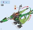 Notice / Instructions de Montage - LEGO - NINJAGO - 70593 - Le dragon émeraude de Lloyd: Page 72