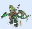 Notice / Instructions de Montage - LEGO - NINJAGO - 70593 - Le dragon émeraude de Lloyd: Page 74