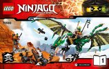 Notice / Instructions de Montage - LEGO - NINJAGO - 70593 - Le dragon émeraude de Lloyd: Page 1