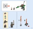 Notice / Instructions de Montage - LEGO - NINJAGO - 70593 - Le dragon émeraude de Lloyd: Page 21