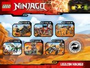 Notice / Instructions de Montage - LEGO - NINJAGO - 70595 - Le tank ultra furtif: Page 176