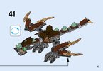 Notice / Instructions de Montage - LEGO - NINJAGO - 70599 - Le dragon de Cole: Page 33