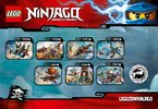 Notice / Instructions de Montage - LEGO - NINJAGO - 70599 - Le dragon de Cole: Page 36