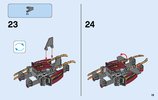 Notice / Instructions de Montage - LEGO - NINJAGO - 70600 - La poursuite en moto des Ninja: Page 19