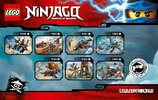 Notice / Instructions de Montage - LEGO - NINJAGO - 70600 - La poursuite en moto des Ninja: Page 32