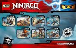 Notice / Instructions de Montage - LEGO - NINJAGO - 70600 - La poursuite en moto des Ninja: Page 32