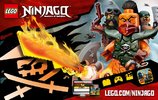 Notice / Instructions de Montage - LEGO - NINJAGO - 70600 - La poursuite en moto des Ninja: Page 33