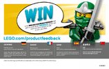 Notice / Instructions de Montage - LEGO - NINJAGO - 70600 - La poursuite en moto des Ninja: Page 40