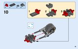 Notice / Instructions de Montage - LEGO - NINJAGO - 70600 - La poursuite en moto des Ninja: Page 19