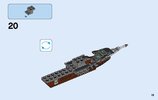 Notice / Instructions de Montage - LEGO - NINJAGO - 70601 - Le requin du ciel: Page 19