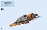 Notice / Instructions de Montage - LEGO - NINJAGO - 70601 - Le requin du ciel: Page 30