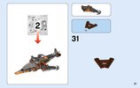 Notice / Instructions de Montage - LEGO - NINJAGO - 70601 - Le requin du ciel: Page 31