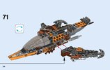 Notice / Instructions de Montage - LEGO - NINJAGO - 70601 - Le requin du ciel: Page 54