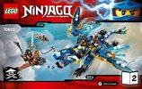 Notice / Instructions de Montage - LEGO - NINJAGO - 70602 - Le dragon élémentaire de Jay: Page 1