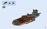 Notice / Instructions de Montage - LEGO - NINJAGO - 70603 - L'attaque du Zeppelin des Pirates: Page 37