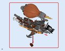 Notice / Instructions de Montage - LEGO - NINJAGO - 70603 - L'attaque du Zeppelin des Pirates: Page 34