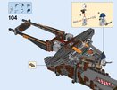 Notice / Instructions de Montage - LEGO - NINJAGO - 70605 - Le Vaisseau de la Malédiction: Page 101