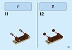 Notice / Instructions de Montage - LEGO - LEGO NINJAGO LE FILM - 70606 - L'entraînement au Spinjitzu: Page 23