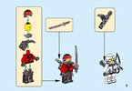 Notice / Instructions de Montage - LEGO - LEGO NINJAGO LE FILM - 70606 - L'entraînement au Spinjitzu: Page 3