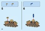 Notice / Instructions de Montage - LEGO - LEGO NINJAGO LE FILM - 70606 - L'entraînement au Spinjitzu: Page 20