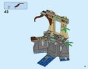 Notice / Instructions de Montage - LEGO - LEGO NINJAGO LE FILM - 70608 - Le pont de la jungle: Page 37