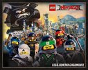 Notice / Instructions de Montage - LEGO - LEGO NINJAGO LE FILM - 70608 - Le pont de la jungle: Page 71