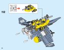 Notice / Instructions de Montage - LEGO - LEGO NINJAGO LE FILM - 70609 - Le bombardier Raie Manta: Page 50