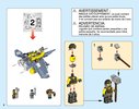 Notice / Instructions de Montage - LEGO - LEGO NINJAGO LE FILM - 70609 - Le bombardier Raie Manta: Page 2