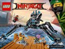 Notice / Instructions de Montage - LEGO - LEGO NINJAGO LE FILM - 70611 - L'Hydro-Grimpeur: Page 1