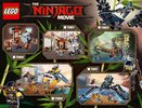 Notice / Instructions de Montage - LEGO - LEGO NINJAGO LE FILM - 70611 - L'Hydro-Grimpeur: Page 70