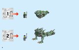 Notice / Instructions de Montage - LEGO - LEGO NINJAGO LE FILM - 70612 - Le dragon d'acier de Lloyd: Page 4