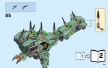 Notice / Instructions de Montage - LEGO - LEGO NINJAGO LE FILM - 70612 - Le dragon d'acier de Lloyd: Page 75