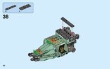 Notice / Instructions de Montage - LEGO - LEGO NINJAGO LE FILM - 70612 - Le dragon d'acier de Lloyd: Page 42