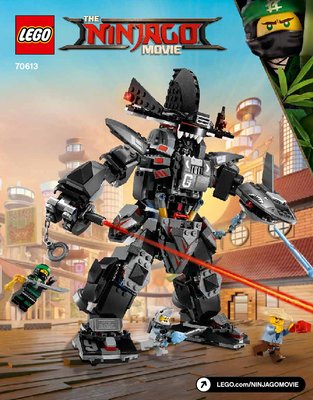 Notice / Instructions de Montage - LEGO - LEGO NINJAGO LE FILM - 70613 - Le Robot de Garmadon: Page 1