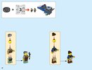 Notice / Instructions de Montage - LEGO - LEGO NINJAGO LE FILM - 70614 - Le Jet supersonique de Foudre: Page 36