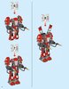 Notice / Instructions de Montage - LEGO - LEGO NINJAGO LE FILM - 70615 - L'Armure de Feu: Page 4