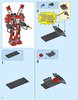 Notice / Instructions de Montage - LEGO - LEGO NINJAGO LE FILM - 70615 - L'Armure de Feu: Page 6