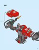 Notice / Instructions de Montage - LEGO - LEGO NINJAGO LE FILM - 70615 - L'Armure de Feu: Page 75