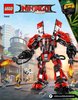 Notice / Instructions de Montage - LEGO - LEGO NINJAGO LE FILM - 70615 - L'Armure de Feu: Page 1