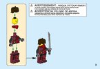 Notice / Instructions de Montage - LEGO - NINJAGO - 70621 - L’attaque des guerriers Vermillion: Page 3