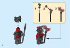 Notice / Instructions de Montage - LEGO - NINJAGO - 70621 - L’attaque des guerriers Vermillion: Page 4