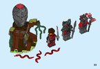 Notice / Instructions de Montage - LEGO - NINJAGO - 70621 - L’attaque des guerriers Vermillion: Page 33