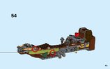 Notice / Instructions de Montage - LEGO - NINJAGO - 70623 - La poursuite en vol: Page 63